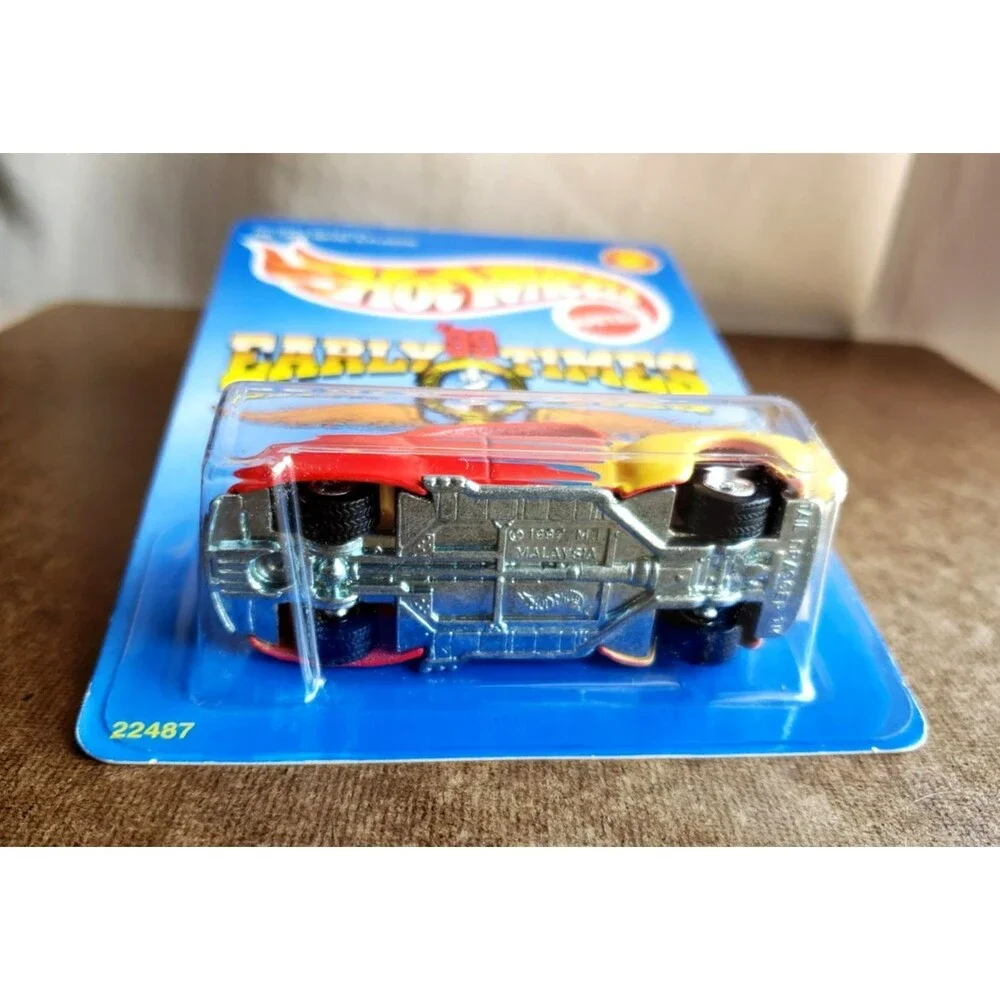 1999 Hot Wheels TAIL DRAGGER Red '99 EARLY TIMES 30Th. Annual Mid Winter Rod Run